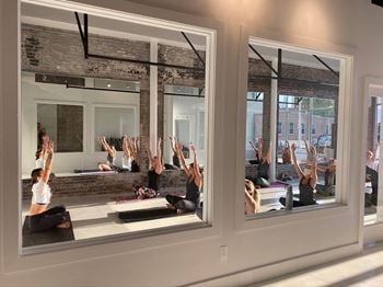Resident event yoga